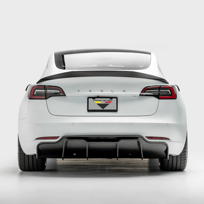 Vorsteiner TEV1050 Tesla Model 3 Volta Aero Rear Diffuser *TRACK EDITION* | ML Performance