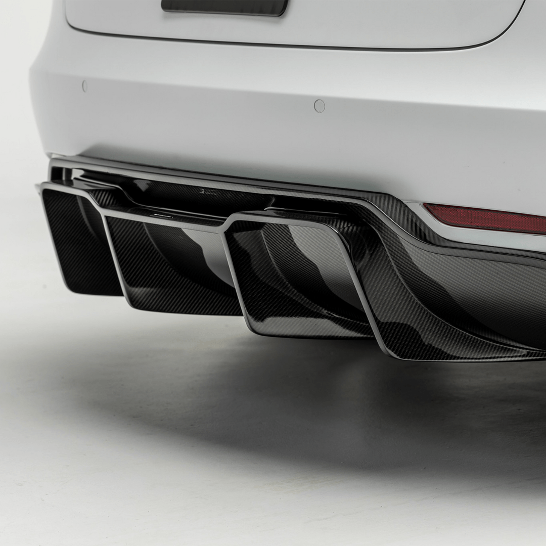 Vorsteiner TEV1050 Tesla Model 3 Volta Aero Rear Diffuser *TRACK EDITION* | ML Performance