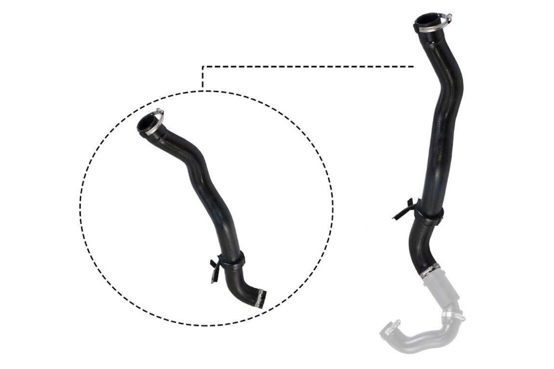 VAICO V210027 Charge Air Hose | ML Performance Car Parts