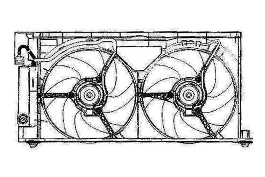 VEMO V22-01-1761 Fan, Engine Cooling | ML Performance Car Parts