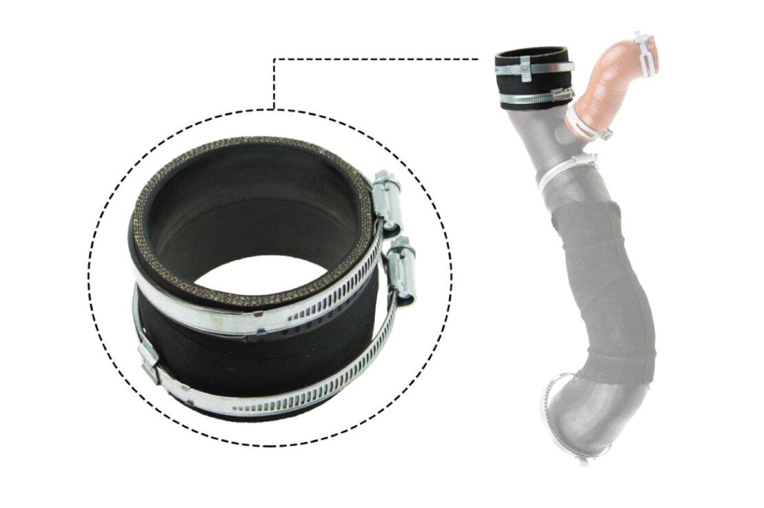 VAICO V251031 Charge Air Hose | ML Performance Car Parts