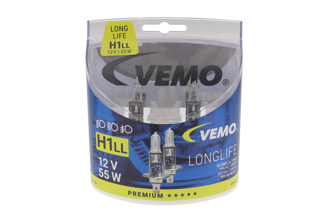 VEMO V99-84-0012LL Bulb, Headlight | ML Performance Car Parts