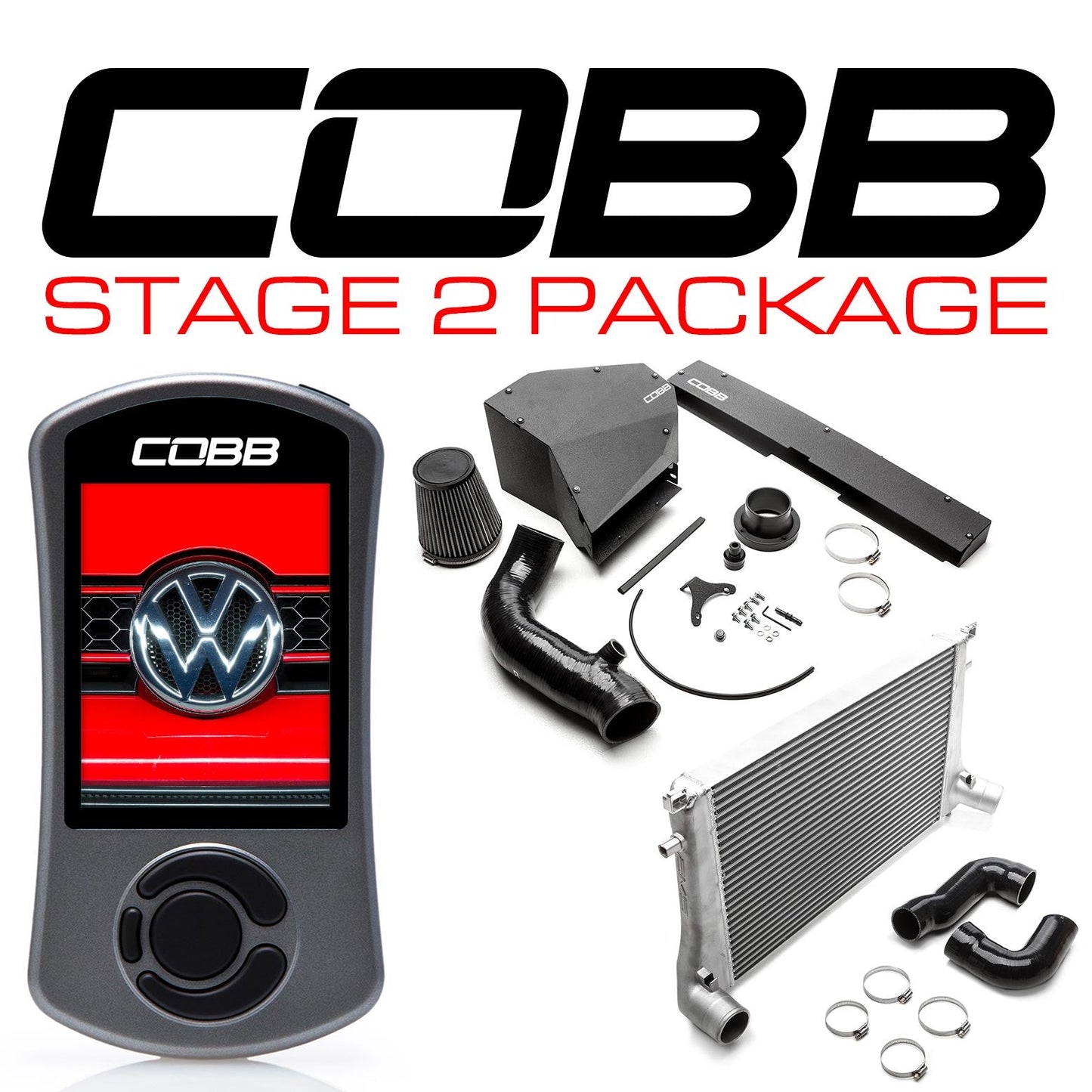 COBB VLK0020120-DSG VW STAGE 2 POWER PACKAGE WITH DSG TUNING GTI (MK7) 2015-2018 USDM
