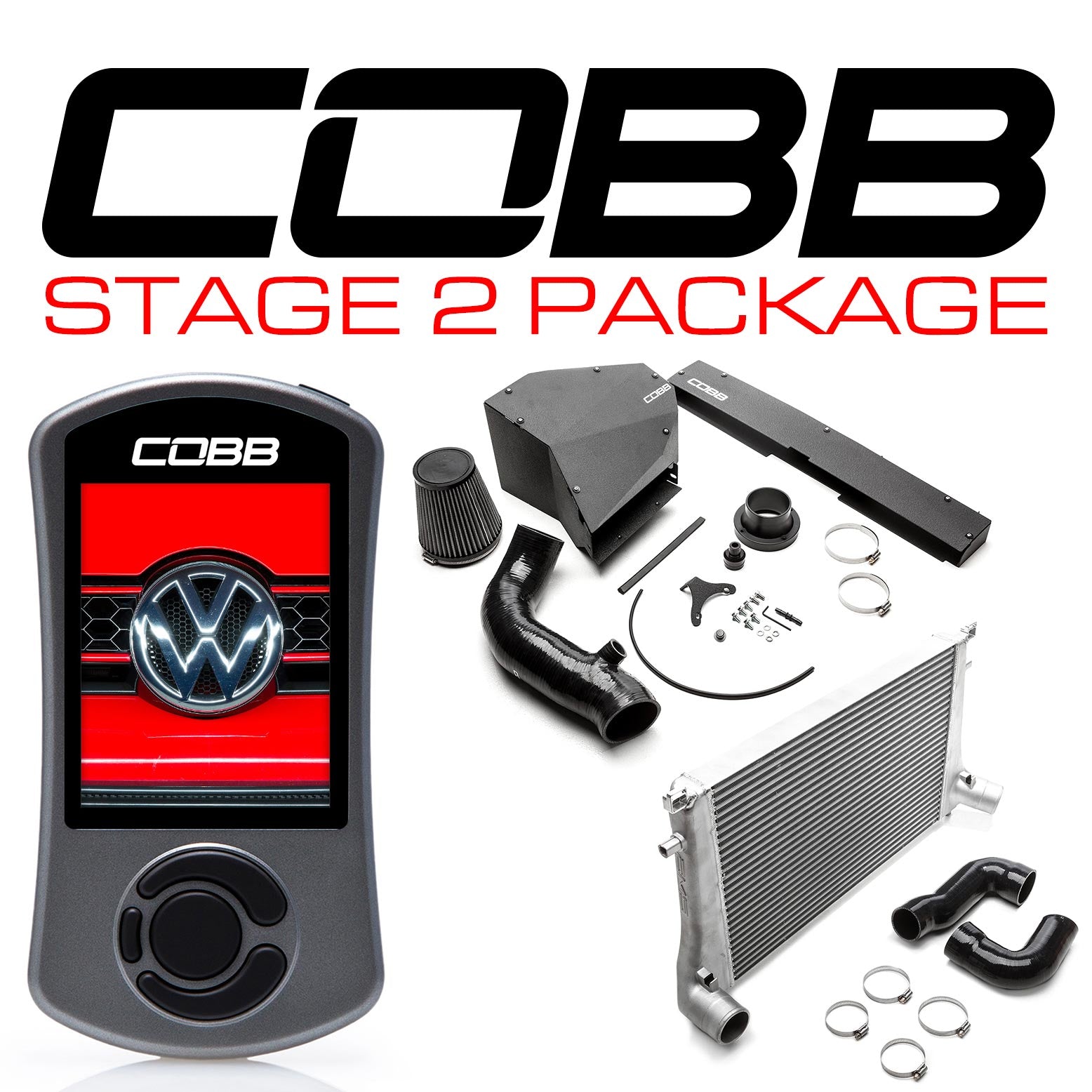 COBB VLK0020120-DSG VW STAGE 2 POWER PACKAGE WITH DSG TUNING GTI (MK7) 2015-2018 USDM