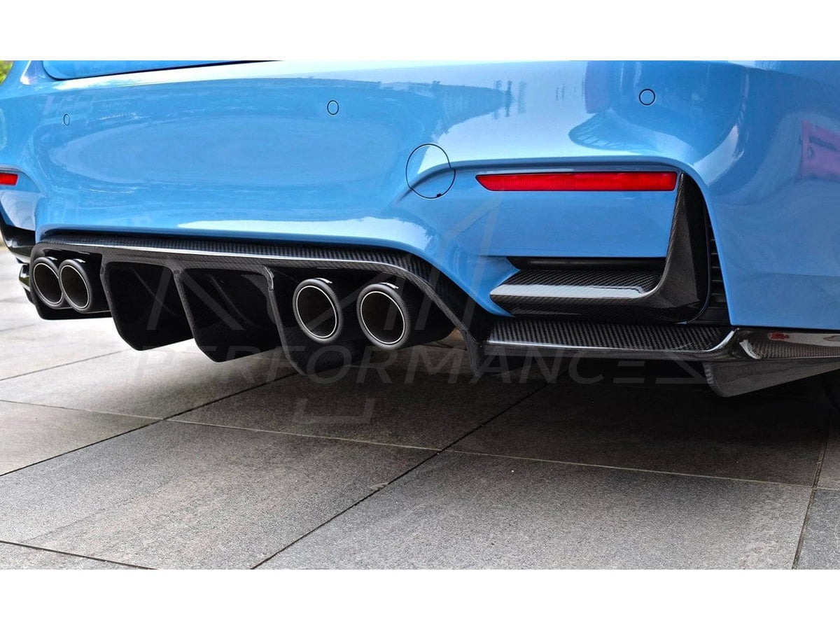 Vorsteiner BMW F80 F82 F83 VRS Pre-Preg Carbon Fibre Aero Rear Diffuser (M3 & M4)  - ML Performance UK