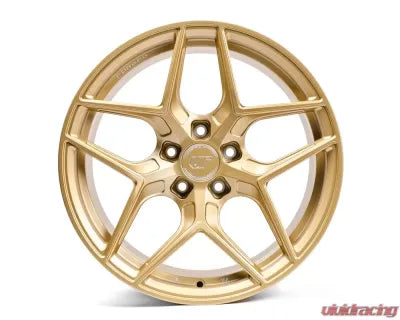 Vivid Racing VR-D04-1895-40-51143-GGLD VR Forged D04 Wheel Olympic Gold 18x9.5 +40mm 5x114.3