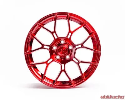 Vivid Racing VR-D09-1895-40-51143-GRD VR Forged D09 Wheel Brushed Red 18x9.5 +40mm 5x114.3