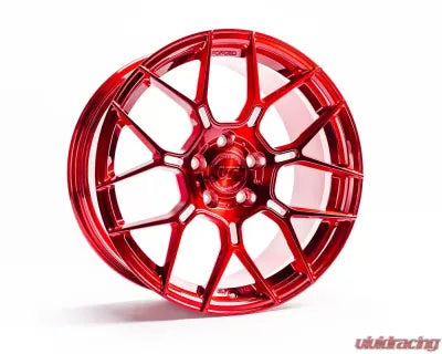 Vivid Racing VR-D09-1895-40-51143-GRD VR Forged D09 Wheel Brushed Red 18x9.5 +40mm 5x114.3