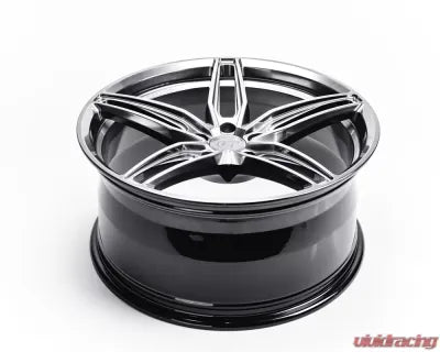 Vivid Racing VR-D10-2090-20-5115-HBLK VR Forged D10 Wheel Hyper Black 20x9.0 +20mm 5x115