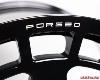 Vivid Racing VRF-D12R-R1S-GBLK VR Forged D12-R Wheel Set Rivian R1S R1T 22x9.5 Gloss Black