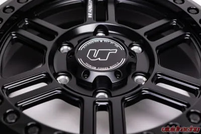 Vivid Racing VR-D16B-1560-40-61397-MBLK VR Forged D16 Beadlock UTV Wheel Matte Black 15x6 +40mm 6x139.7