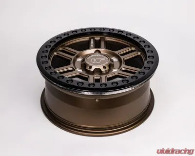 Vivid Racing VRF-D16B-MAVR-SBZ VR Forged D16 Beadlock Wheel Set of 4 Can-Am Maverick R 15x6.0 6x139.7 Satin Bronze