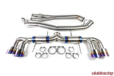 Vivid Racing VR-GTR-170T VRP 102mm Titanium Exhaust System Nissan R35 GTR 2009-2021