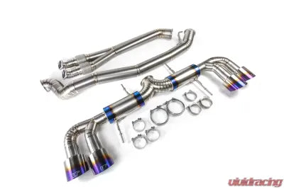 Vivid Racing VR-GTR-170T VRP 102mm Titanium Exhaust System Nissan R35 GTR 2009-2021
