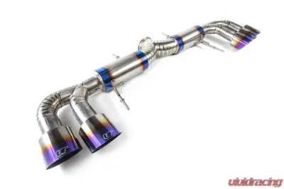 Vivid Racing VR-GTR-170T VRP 102mm Titanium Exhaust System Nissan R35 GTR 2009-2021