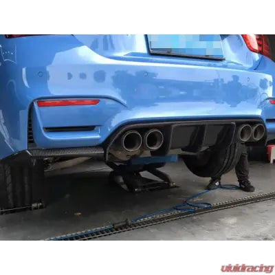 Vivid Racing VR-M3M4-F80F82F83-610 VR Aero Carbon Fiber Rear Diffuser V2 BMW M3 | M4 | F80 | F82 | F83