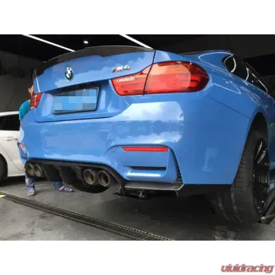 Vivid Racing VR-M3M4-F80F82F83-610 VR Aero Carbon Fiber Rear Diffuser V2 BMW M3 | M4 | F80 | F82 | F83