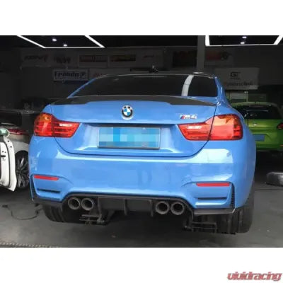 Vivid Racing VR-M3M4-F80F82F83-610 VR Aero Carbon Fiber Rear Diffuser V2 BMW M3 | M4 | F80 | F82 | F83
