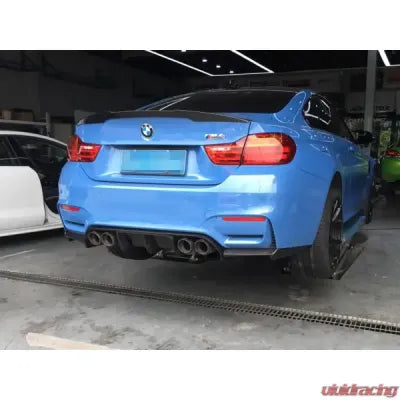 Vivid Racing VR-M3M4-F80F82F83-610 VR Aero Carbon Fiber Rear Diffuser V2 BMW M3 | M4 | F80 | F82 | F83