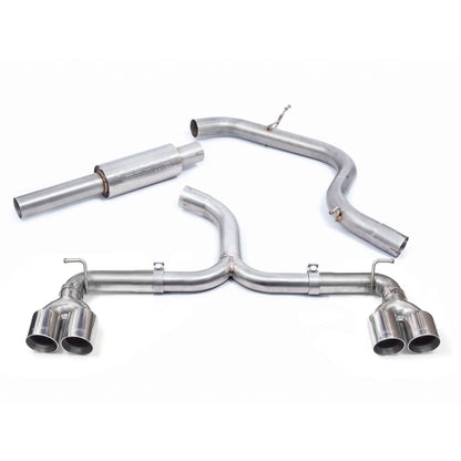 Cobra Exhaust VW Golf GTI (Mk7) 2.0 TSI (5G) (12-17) Quad Exit Venom Box Delete Race Cat Back Golf R Style Performance Exhaust