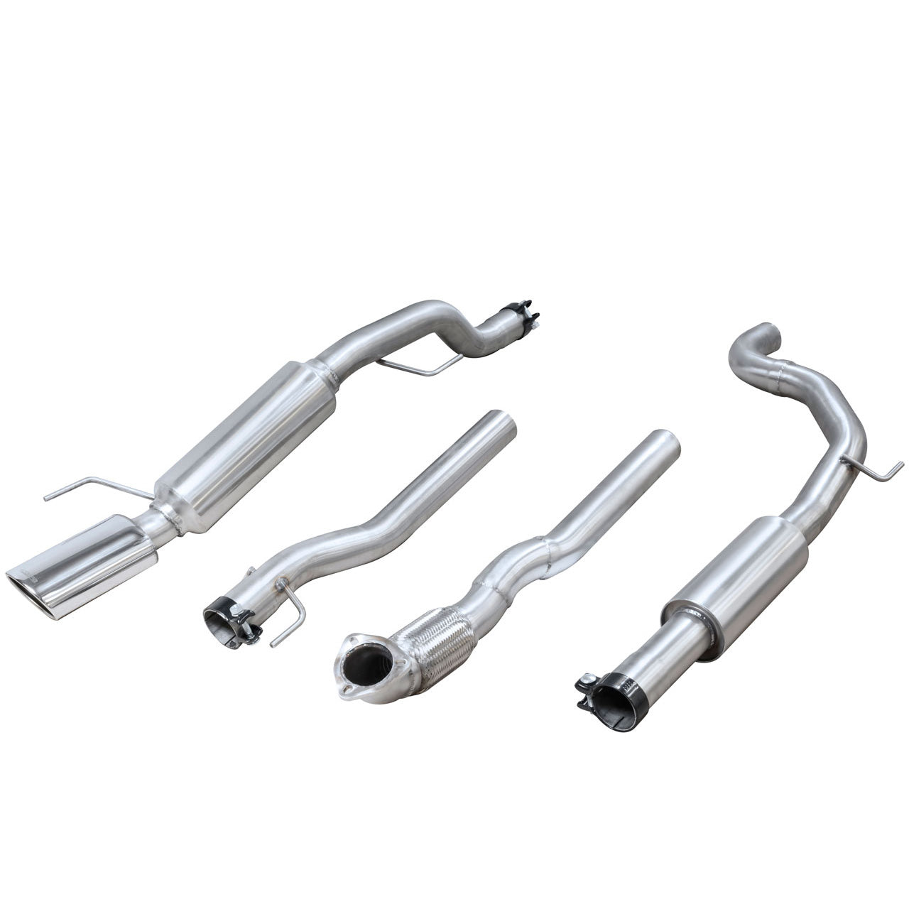 Cobra Exhaust Vauxhall Corsa E 1.0 Turbo (15-19) Cat Back Performance Exhaust