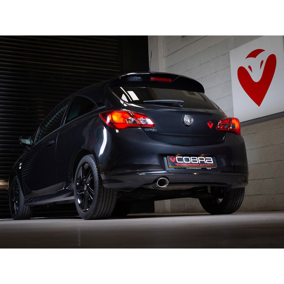 Cobra Exhaust Vauxhall Corsa E 1.2 N/A (15-19) Rear Box Section Performance Exhaust