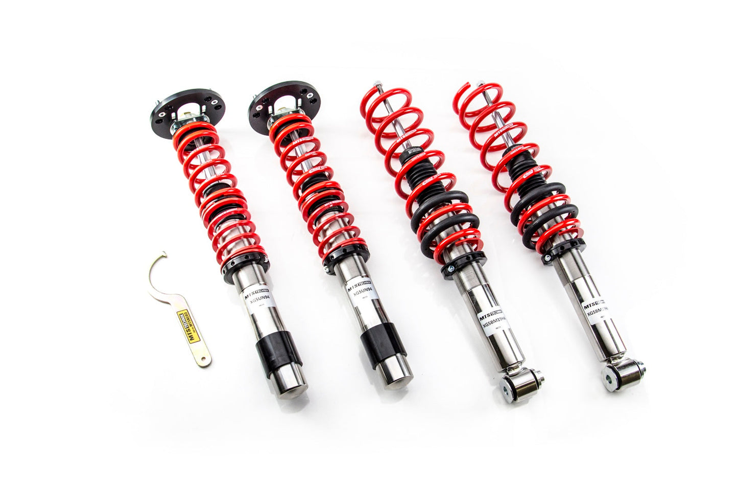 MTS Technik XMTSGWBM101-S STANCE COILOVER KIT W/ CAMBER ADJUST TOP MOUNTS (INOX) FOR BMW 5 (E39)