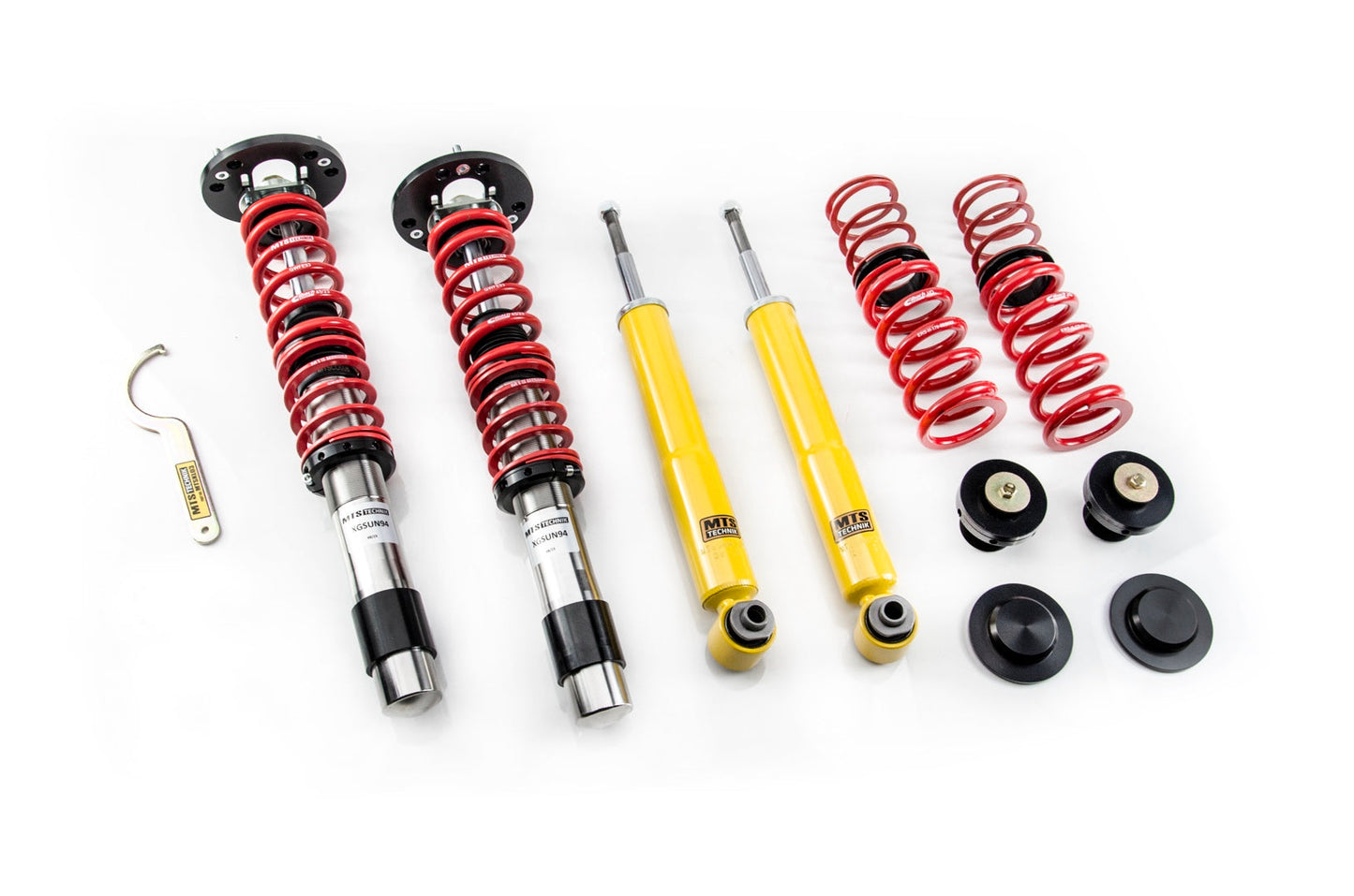 MTS Technik XMTSGWBM109-S STANCE COILOVER KIT W/ CAMBER ADJUST TOP MOUNTS (INOX) FOR BMW 5 TOURING (E39)