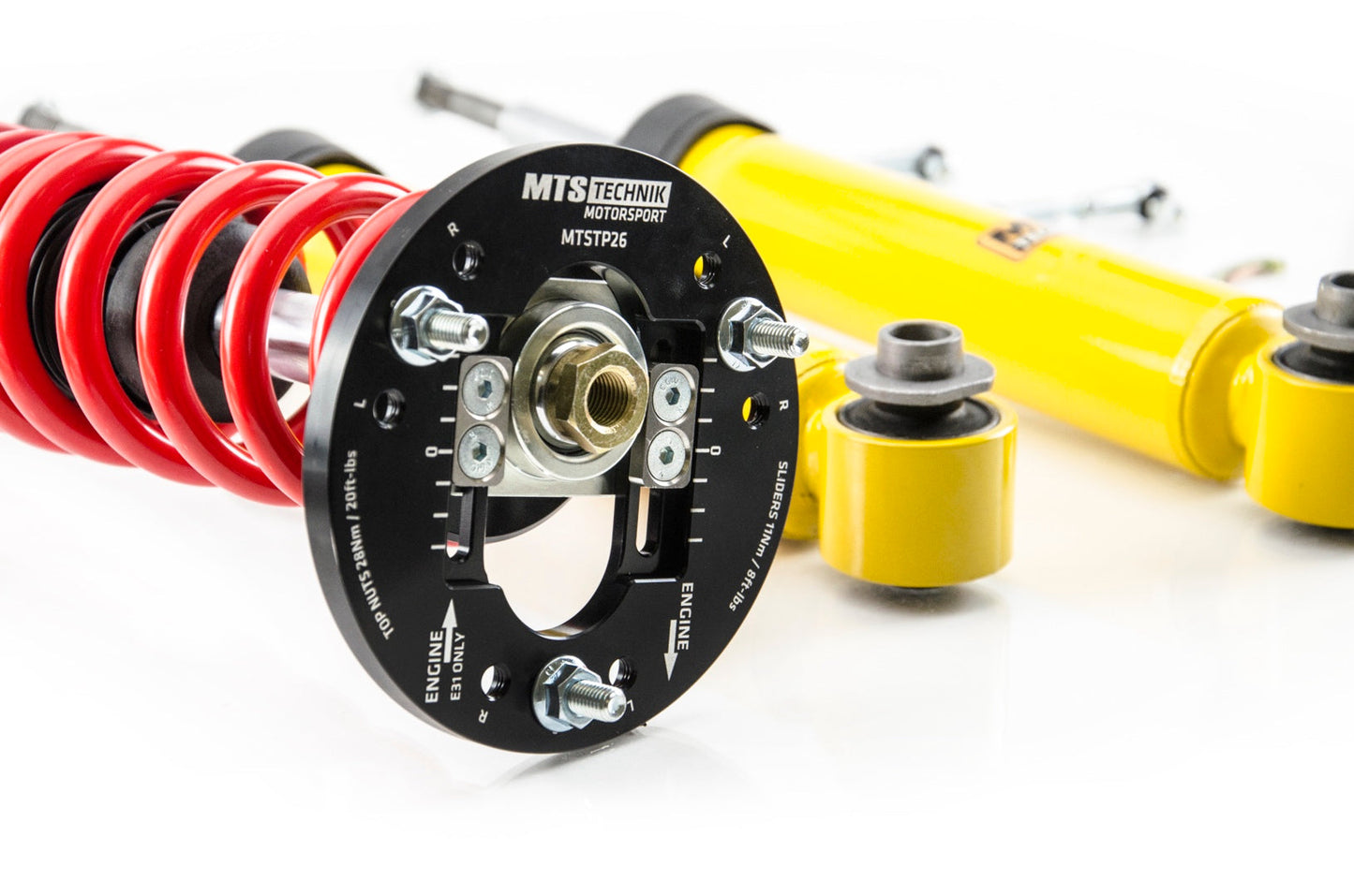 MTS Technik XMTSGWBM111-S STANCE COILOVER KIT W/ CAMBER ADJUST TOP MOUNTS (INOX) FOR BMW 5 TOURING (E61)