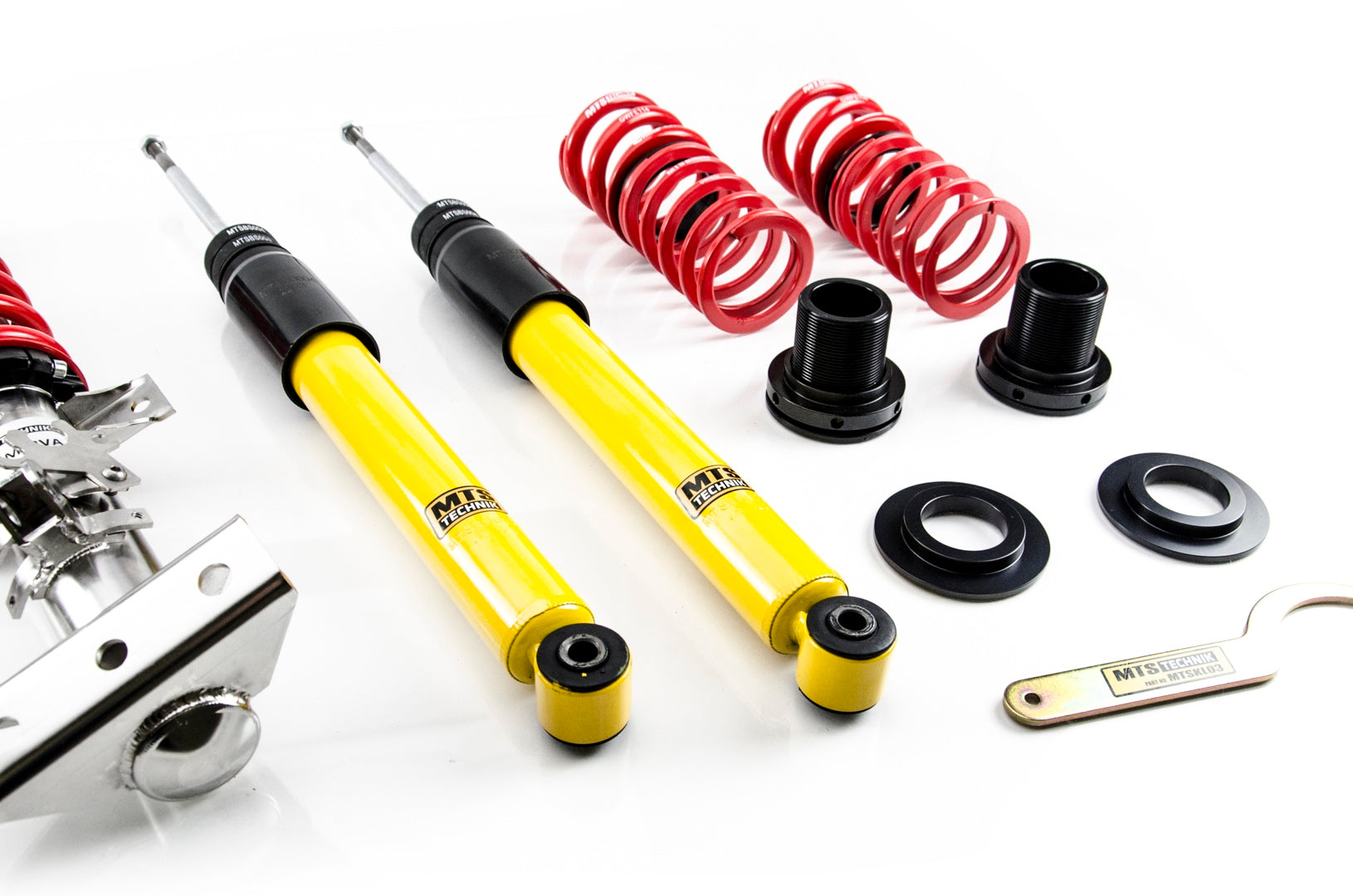 MTS Technik XMTSGWBM116-S STANCE COILOVER KIT W/ CAMBER ADJUST TOP MOUNTS (INOX) FOR BMW 3 (E36)