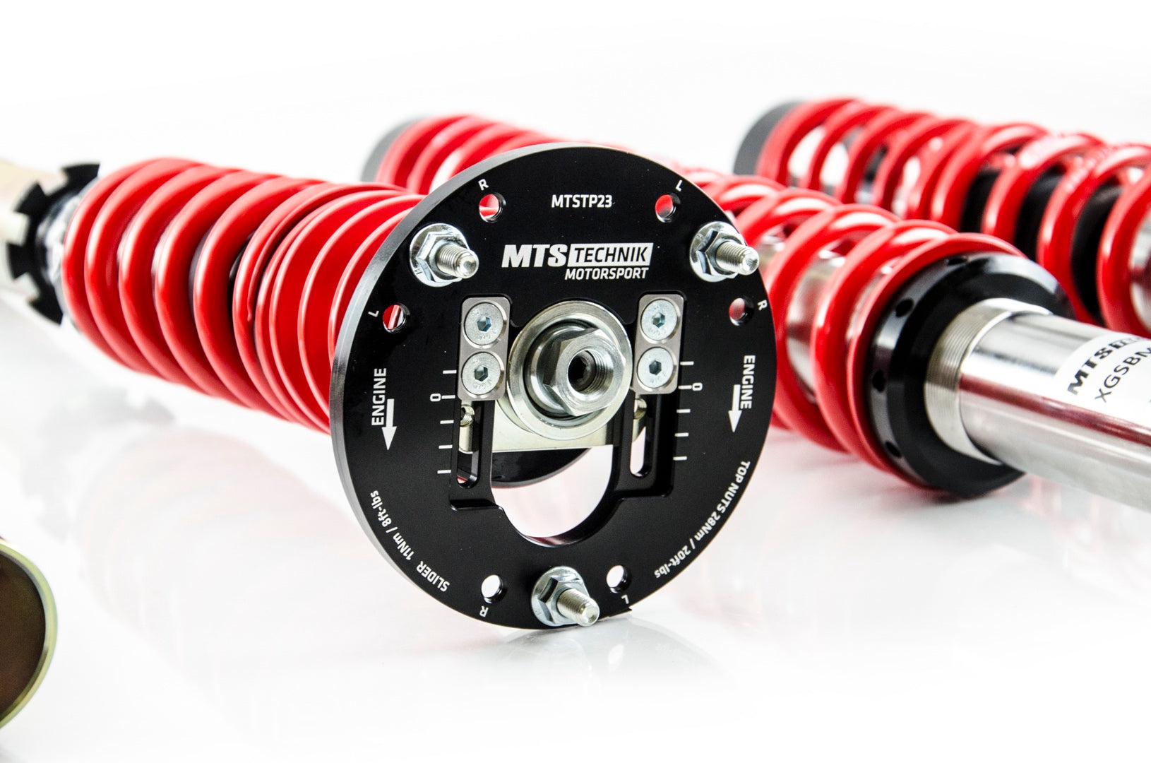 MTS Technik XMTSGWBM29-S STANCE COILOVER KIT W/ CAMBER ADJUST TOP MOUNTS (INOX) FOR BMW 7 (E23)