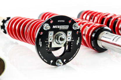 MTS Technik XMTSGWBM29-S STANCE COILOVER KIT W/ CAMBER ADJUST TOP MOUNTS (INOX) FOR BMW 7 (E23)