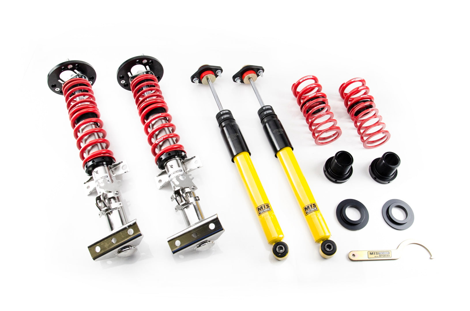 MTS Technik XMTSGWBM98-S STANCE COILOVER KIT W/ CAMBER ADJUST TOP MOUNTS (INOX) FOR BMW 3 (E36)