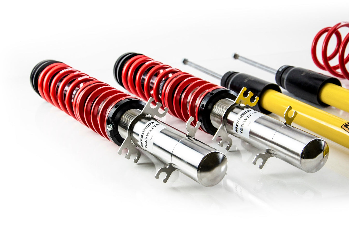MTS Technik XMTSGWVW87-C COMFORT COILOVER KIT W/ CAMBER ADJUST TOP MOUNTS (INOX) FOR AUDI TT (8N)