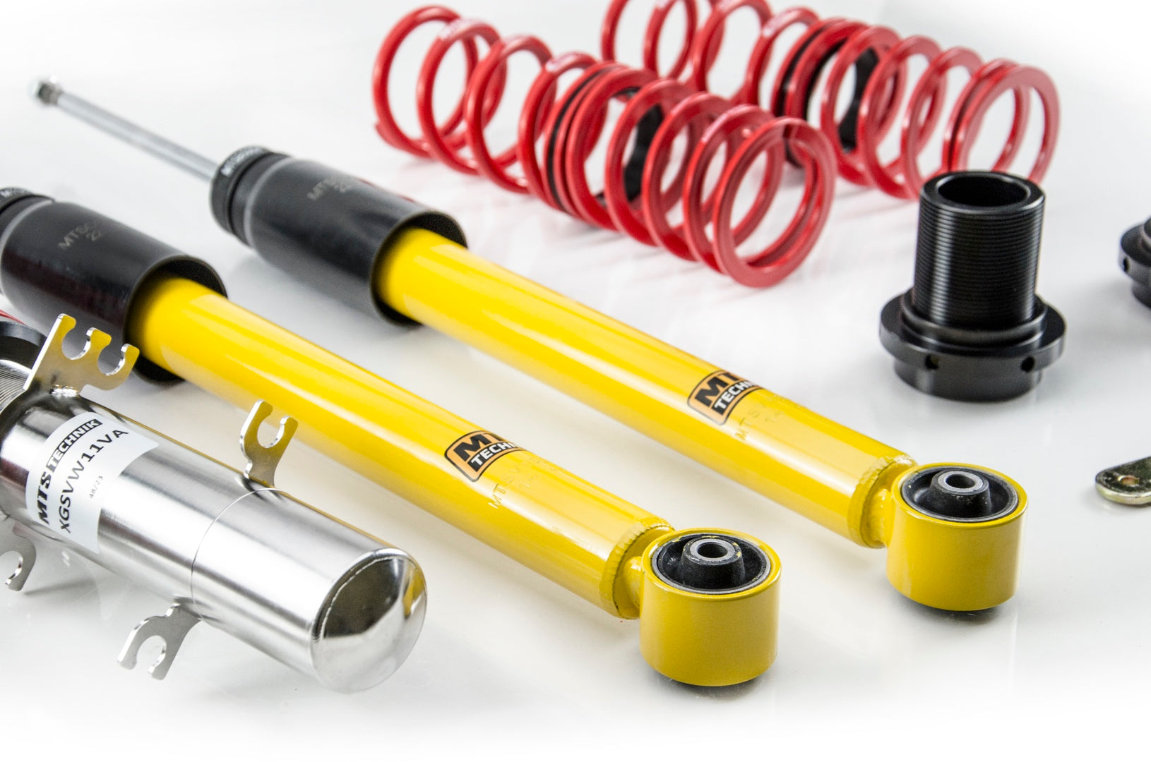 MTS Technik XMTSGWVW87-S STANCE COILOVER KIT W/ CAMBER ADJUST TOP MOUNTS (INOX) FOR AUDI TT (8N)