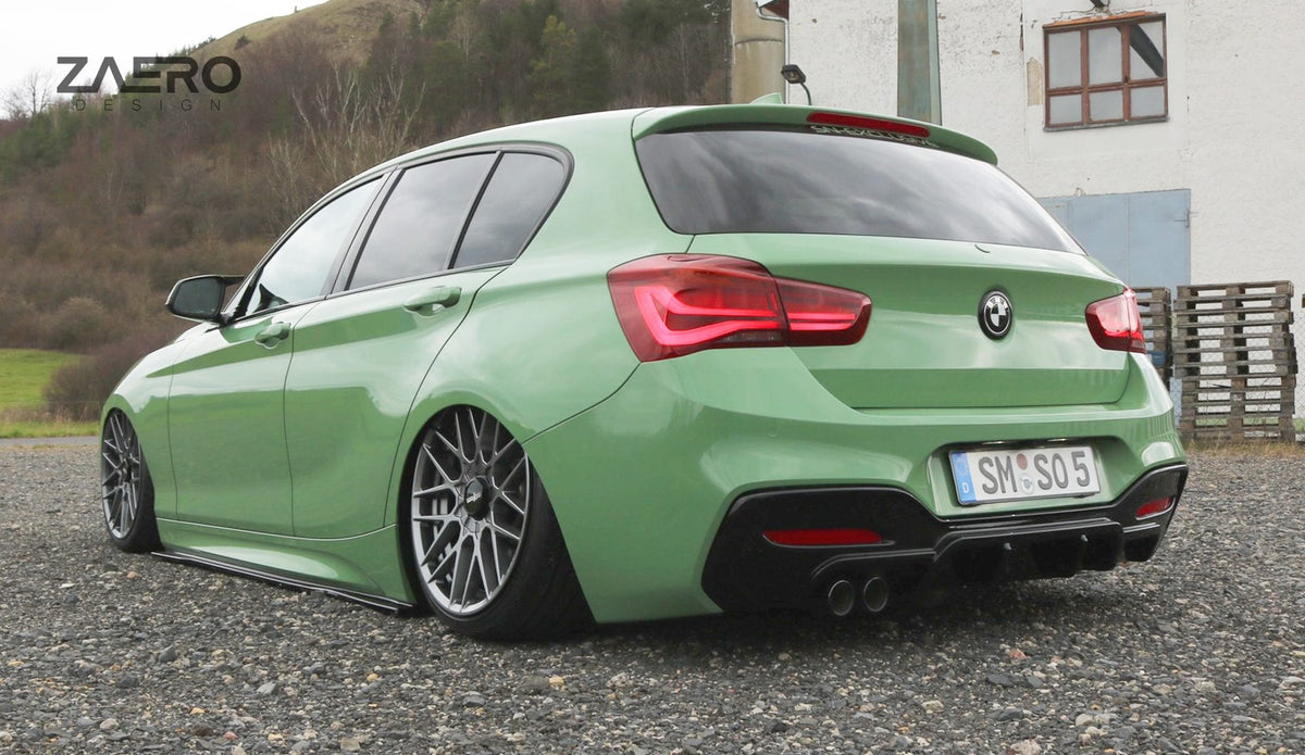 Zaero BMW F20 F21 LCI EVO-1 Rear Diffuser (Inc. 118i, 120i, 125i & M140i) - ML Performance UK