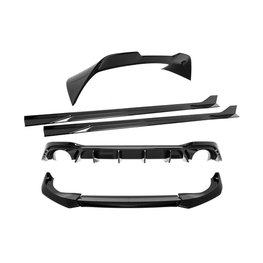 Zaero ZA-VG8-GTI-BK VW GOLF GTI MK8 GLOSS BLACK BODY KIT