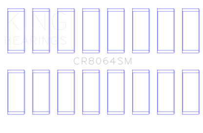 King Engine Bearings Ford Godzilla 7.3L Rod Bearing Set - Size STD