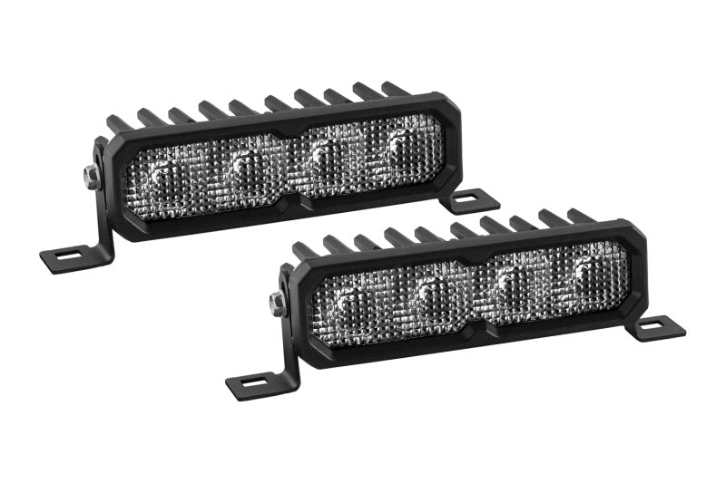 Diode Dynamics SS6 Sport White Flood Standard ABL (pair) 6000K