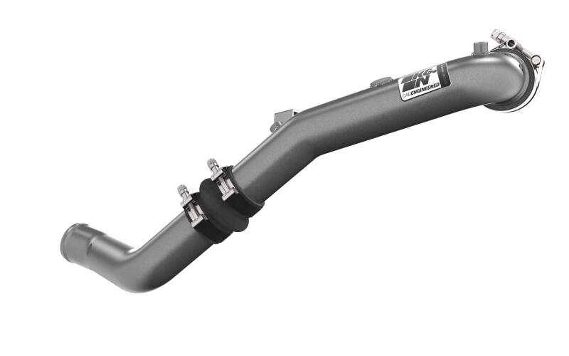 K&N Engineering K&N 22-24 Honda Civic 1.5L L4 Aluminum Charge Pipe Kit - Gunmetal Gray