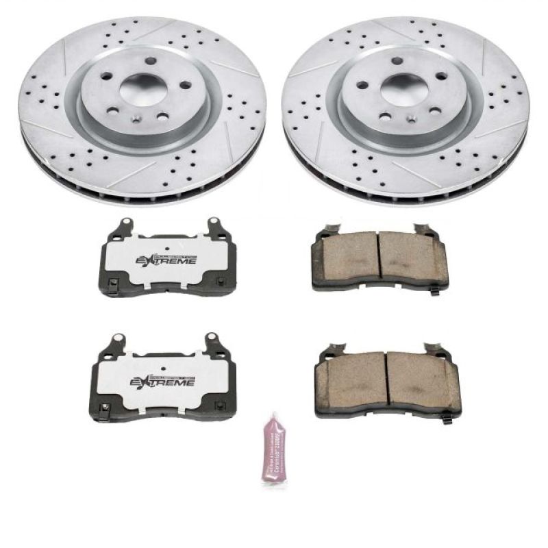 PowerStop Power Stop 10-15 Chevrolet Camaro Front Z26 Street Warrior Brake Kit