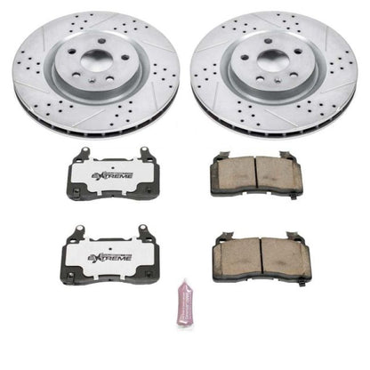 PowerStop Power Stop 10-15 Chevrolet Camaro Front Z26 Street Warrior Brake Kit