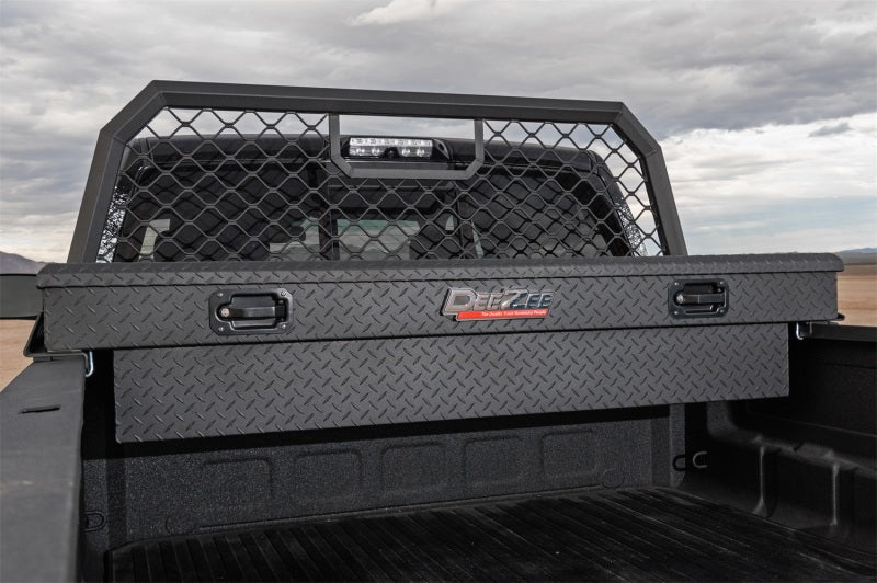 Dee Zee Universal Tool Box - Red Crossover - Single Lid Black BT (Txt Blk)