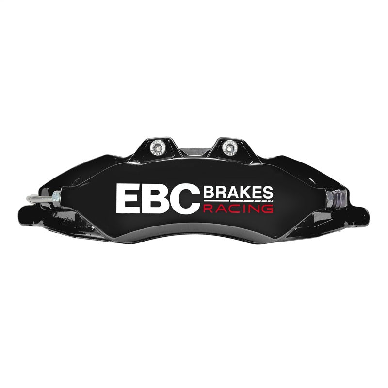EBC Racing 17-22 Honda Civic Type-R (FK8) Black Apollo-6 Front Right Caliper