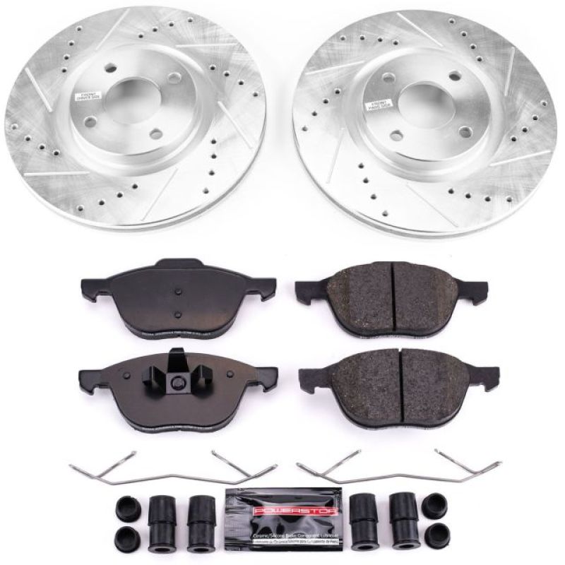 PowerStop Power Stop 2018 Ford EcoSport Front Z23 Evolution Sport Brake Kit