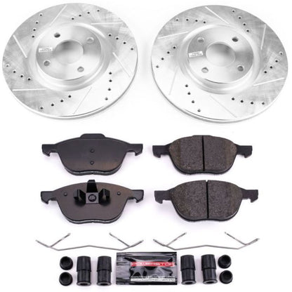 PowerStop Power Stop 2018 Ford EcoSport Front Z23 Evolution Sport Brake Kit