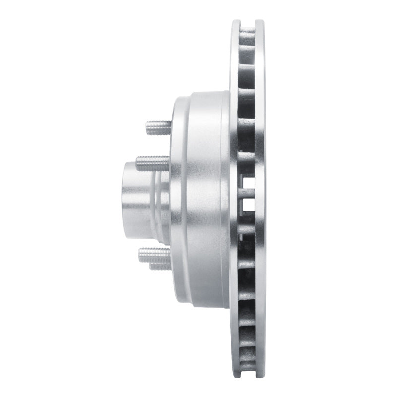 R1 Concepts R1 90-02 Chevrolet ASTRO Front Right Drilled & Slotted Silver Brake Rotor