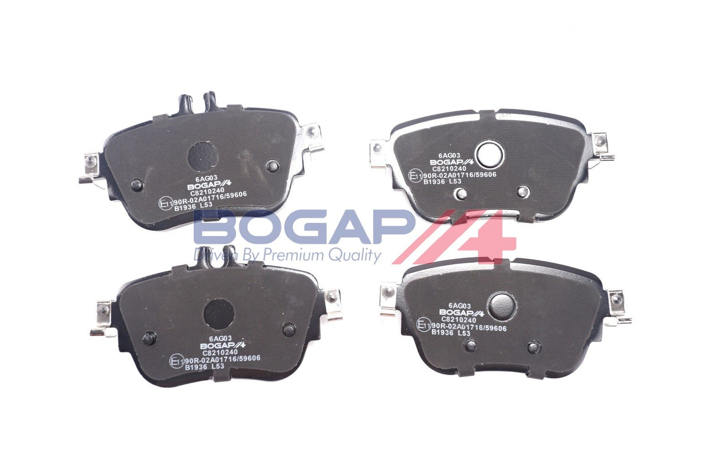 BOGAP C8210240 Brake Pad Set, Disc Brake | ML Performance Car Parts