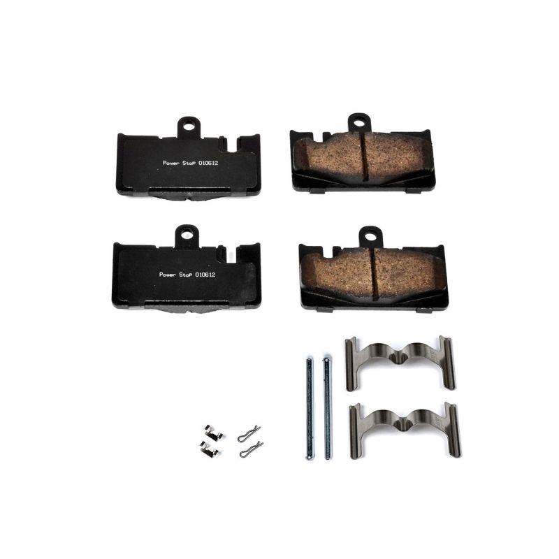 PowerStop Power Stop 01-06 Lexus LS430 Rear Z17 Evolution Ceramic Brake Pads w/Hardware