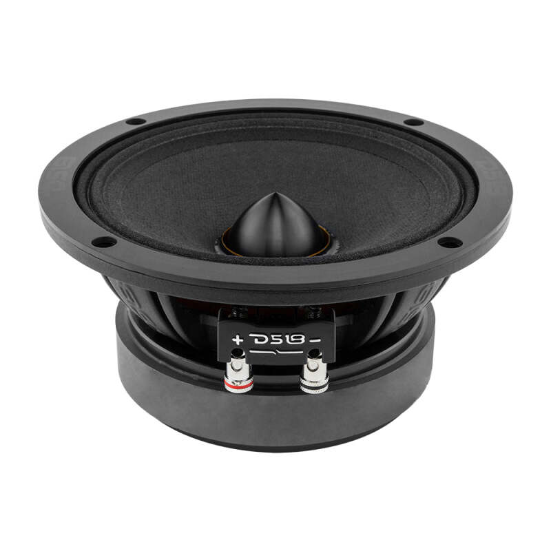 DS18 6.5in 300 Watts RMS 4 ohm Neodymium and Ferrite Magnet Bullet Mid-Range Loudspeaker